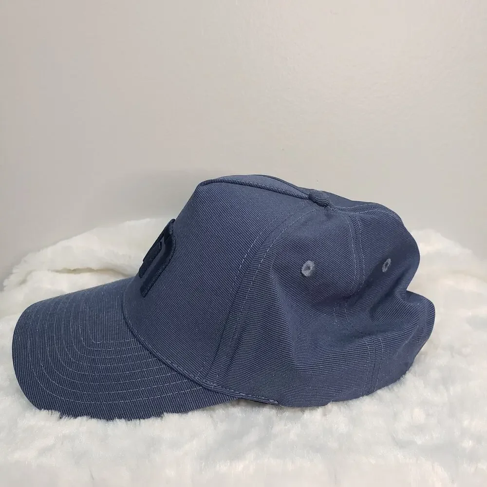 TravisMathew Blue Adjustable Snapback Hat Golf Casual EUC